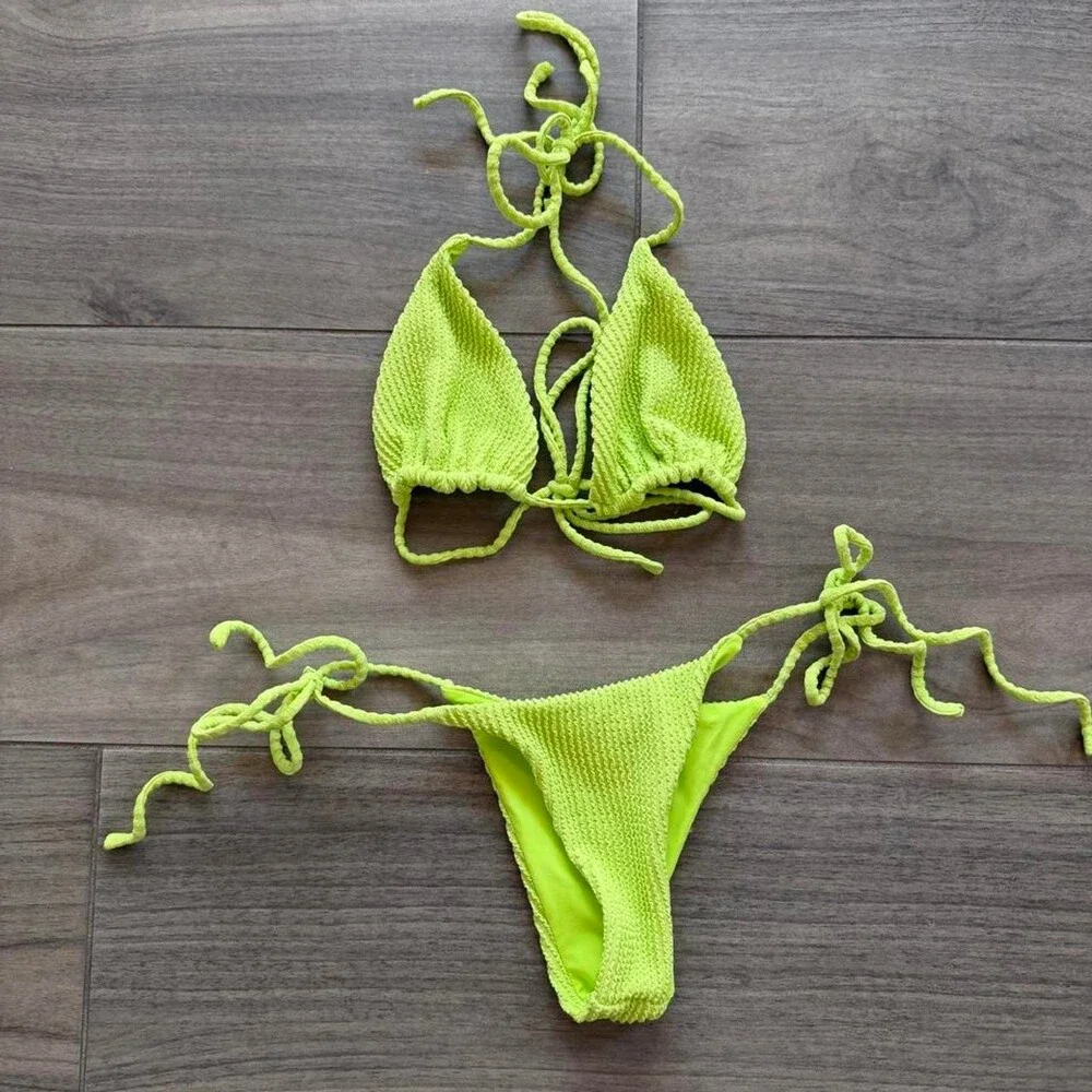 Tiger Mist Women's Green Bikinis-and-tankini-sets - Picture 2 of 3